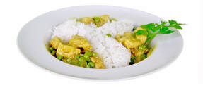Curry Peas
