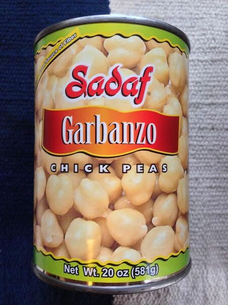 Garbanzo Beans, Chick Peas, Can